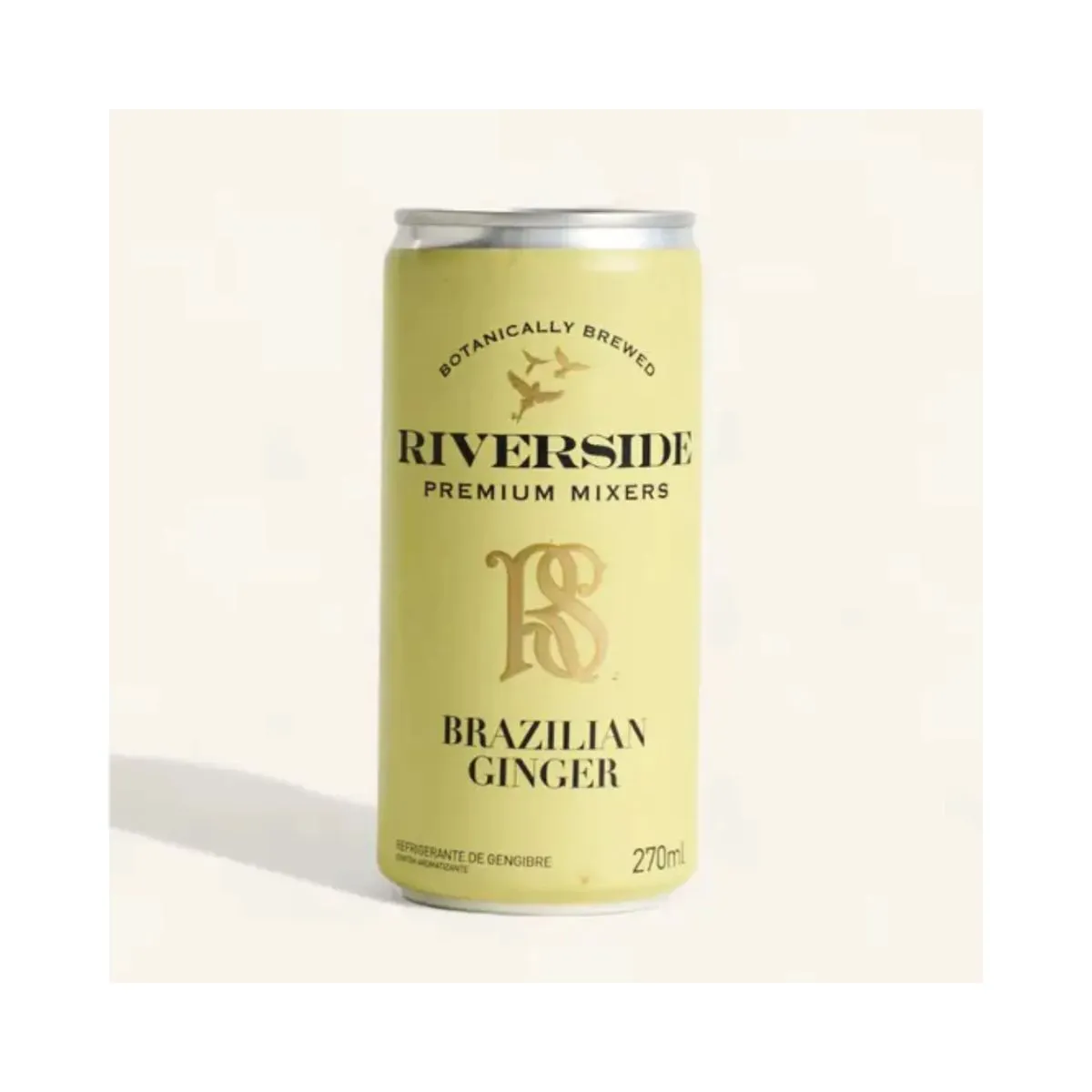 AGUA TONICA RIVERSIDE GINGER LATA 270ML