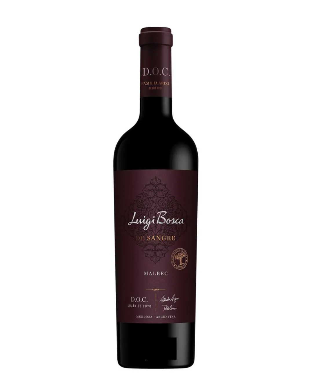 VINHO LUIGI BOSCA SANGRE MALBEC 750ML